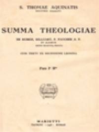 Summa Theologiae II: Pars Ia IIae