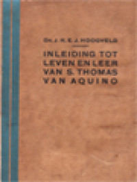 Inleiding Tot Leven En Leer Van S. Thomas Van Aquino