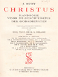 Christus: Handboek Voor De Geschiedenis Der Godsdiensten