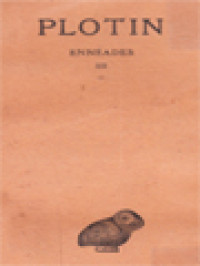Image of Plotin Ennéades III