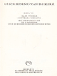Image of Geschiedenis Van De Kerk VI: Contrareformatie