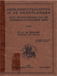 Image of Kerkgenootschappen In De Nederlanden: Niet Behoorende Tot De Roomsch-Katholieke Kerk