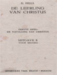 Image of De Leerling Van Christus I: De Navaloging Van Christus, Uitgave B Voor Meisjes