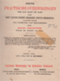 Image of Nieuwe Practische Overwegingen Voor Alle Dagen Des Jaars Over Het Leven Onzes Heeren Jesus Christus II: 1 Juli Tot 31 December