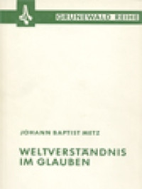 Image of Weltverständnis Im Glauben
