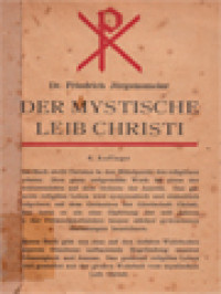 Image of Der Mystische Leib Christi