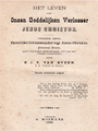 Het Leven Van Onzen Goddelijken Verlosser Jesus Christus II.1: Openlijke Levenswandel Van Jesus Christus