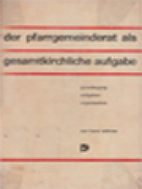 Image of Der Pfarrgemeinderat Als Gesamtkirche Aufgabe: Grundlegung - Aufgaben - Organisation
