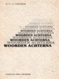 Woorden Achterna