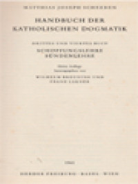 Handbuch Der Katholischen Dogmatik: Schöpfungslehre Sündenlehre