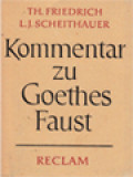 Kommentar Zu Goethes Faust