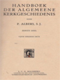 Image of Handboek Der Algemeene Kerkgeschiedenis I