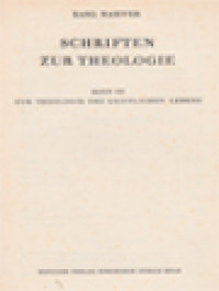 Schriften Zur Theologie III: Zur Theologie Des Geistlichen Lebens