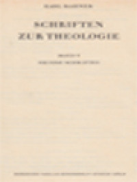 Schriften Zur Theologie V: Neuere Schriften