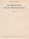 Schriften Zur Theologie IX