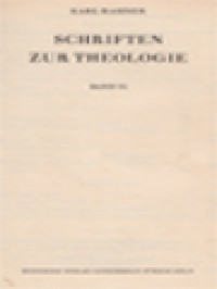 Image of Schriften Zur Theologie IX