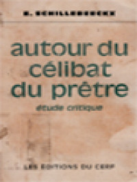 Image of Autour Du Célibat Du Prêtre, Étude Critique