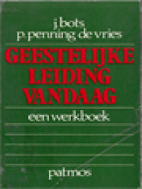 Image of Geestelijke Leiding Vandaag: Een Werkboek