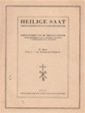 Heilige Saat Predigtskizzen Für Das Ganze Kirchenjahr IV: Vom 13-24, Sonntag Nach Pfingsten