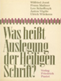 Image of Was Heißt Auslegung Der Heiligen Schrift