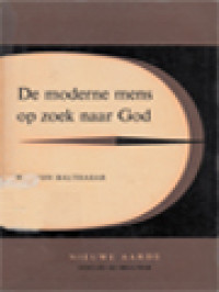 Image of De Moderne Mens Op Zoek Naar God