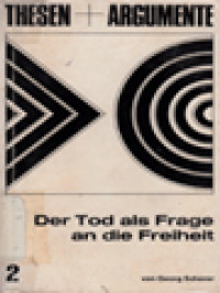 Image of Der Tod Als Frage An Die Freiheit