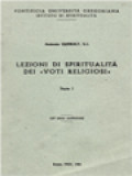 Lezioni Di Spiritualità Dei «Voti Religiosi» I