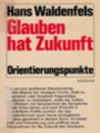 Glauben Hat Zukunft: Orientierungspunkte