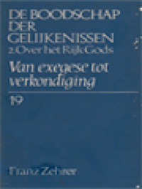 Image of De Boodschap Der Gelijkenissen 2: Over Het Rijk Gods