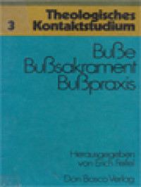 Image of Buße Bußsakrament Bußpraxis