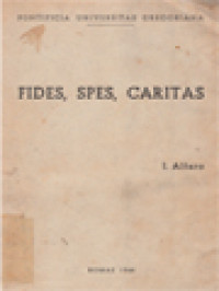 Fides, Spes, Caritas: Adnotationes In Tractatum De Virtutibus Theologicis