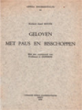 Geloven Met Paus En Bisschoppen