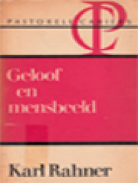 Image of Geloof En Mensbeeld: Materiaal Voor Onderlinge Confrontatie En Dialoog