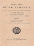 Tractatus De Sacramentis I