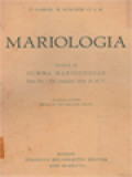 Mariologia II: Summa Mariologiae, Pars III. De Singulari Cultu B.M.V.