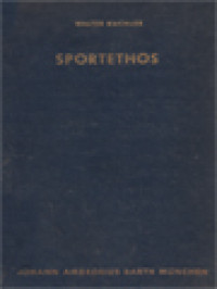 Image of Sportethos: Eine Moraltheologische Untersuchung Des Im Lebensbereich Sport Lebendigen Ethos Als Beitrag Zu Einer Phänomenologie Der Ethosformen