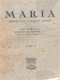 Maria II: Etudes Sur La Sainte Vierge