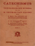 Catechismus Der Theologische Summa Van Den H. Thomas Van Aquino I