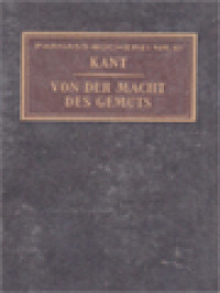 Von Der Macht Des Gemüts