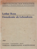 Demokratie Als Lebensform