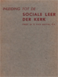 Image of Inleiding Tot De Sociale Leer Der Kerk