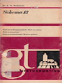 Image of Schema 13: Kerk En Verdraagzaamheid, Kerk En Cultuur, Kerk En Sexualiteit, Kerk En Maatschappij, Kerk En Politiek