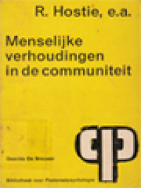 Menselijke Verhoudingen In De Communitiet