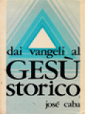 Dai Vangeli Al Gesù Storico