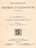 Enchiridion Historiae Ecclesiasticae Universae I