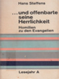 ... Und Offenbarte Seine Herrlichkeit: Homilien Zu Den Evangelien, Lesejahr A