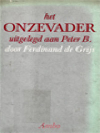 Image of Het Onzevader Uitgelegd Aan Peter B