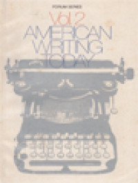 Image of American Writing Today II