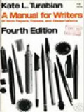 A Manual For Writers Of Term Papers, Theses And Dissertations