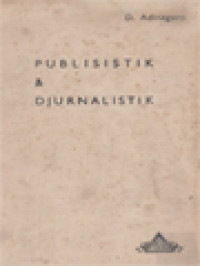Image of Publisistik & Djurnalistik II
